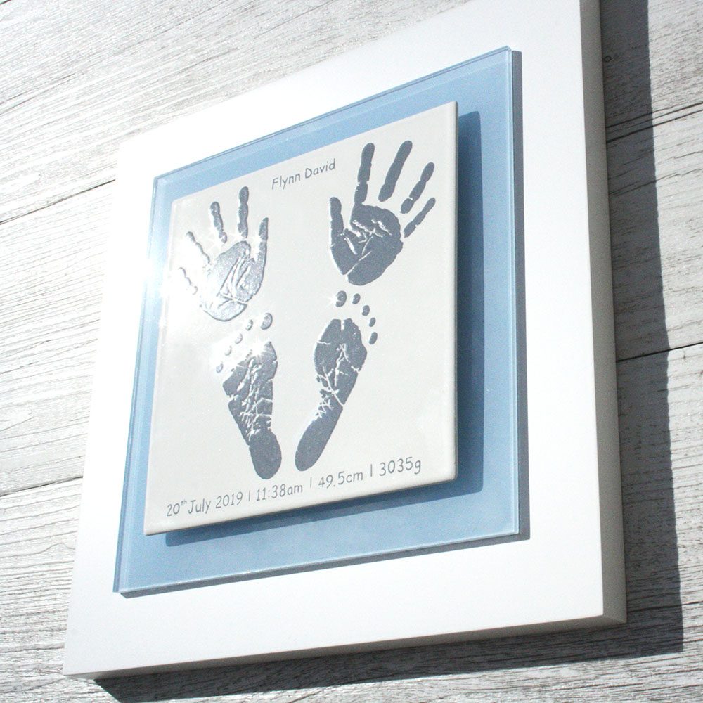 Angel baby commemorative keepsake handprints & footprints baby loss stillborn