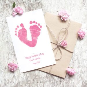 mothers day printed keepsake card