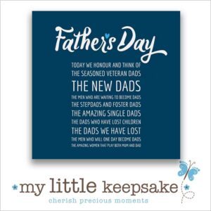 Father's Day poem quote gift idea