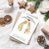 Christmas baby footprints - inkless print kit