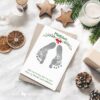 Christmas baby footprints - inkless print kit