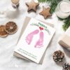 Christmas baby footprints - inkless print kit