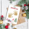 Baby's First Christmas - Christmas baby hand & footprints - gift idea