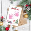 Baby's First Christmas - Christmas baby hand & footprints - gift idea