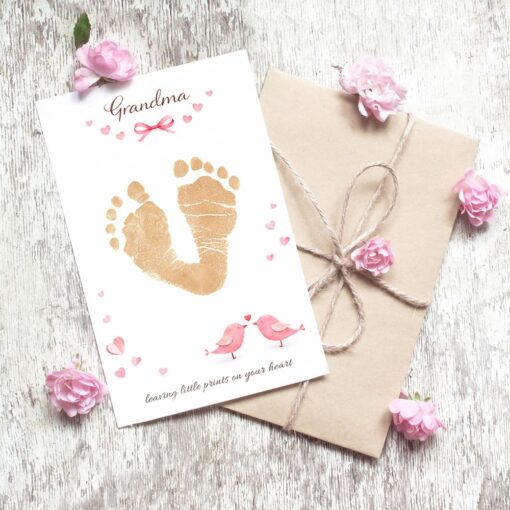 mother's Day baby hand & footprint inkless print kit