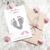 mother's Day baby hand & footprint inkless print kit