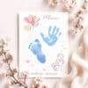 mother's Day baby hand & footprint inkless print kit