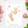 mother's Day baby hand & footprint inkless print kit