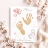 mother's Day baby hand & footprint inkless print kit