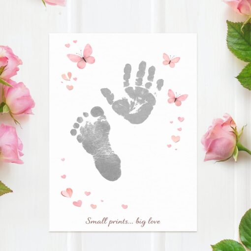 mother's Day baby hand & footprint inkless print kit