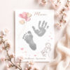 mother's Day baby hand & footprint inkless print kit